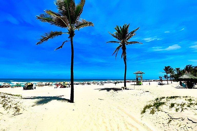 3 quartos com vista panorâmica, na Orla da Praia