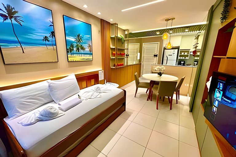 Luxo Moderno no VG Sun Cumbuco by Diego Flats