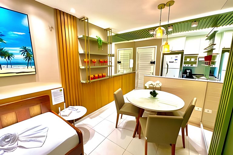 Luxo Moderno no VG Sun Cumbuco by Diego Flats