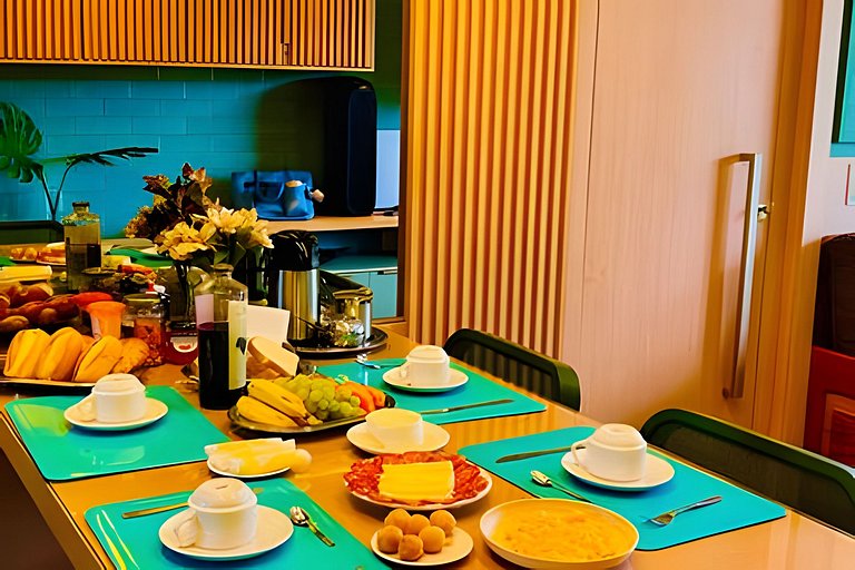 Bangalô Premium com dois quartos e Vista para o Mar