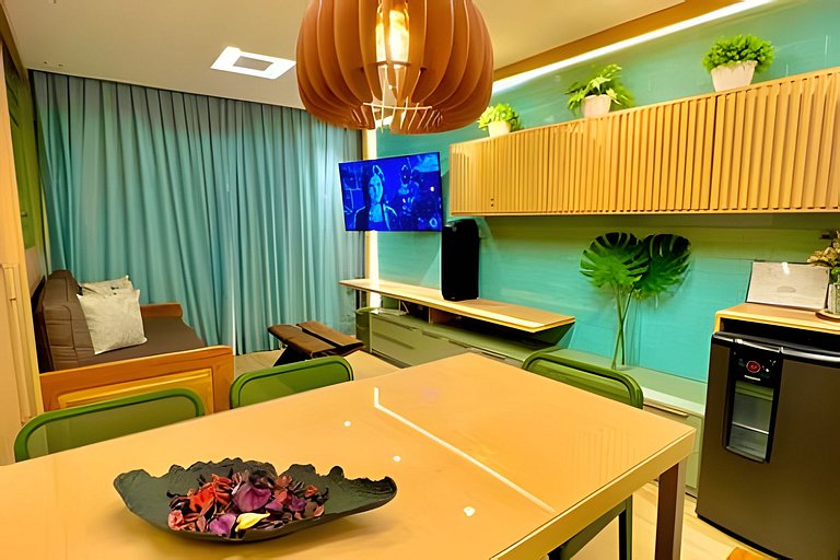 Bangalô Premium com dois quartos e Vista para o Mar