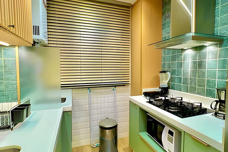 Bangalô Premium com dois quartos e Vista para o Mar