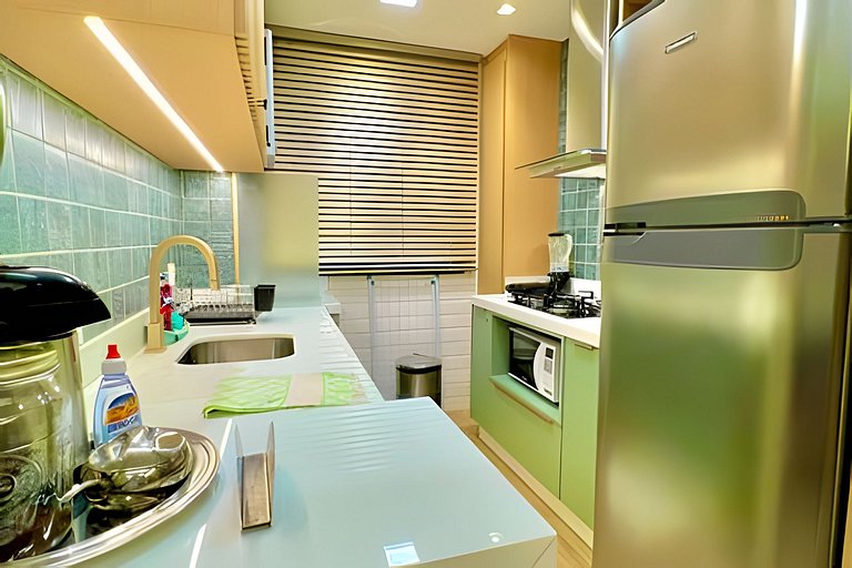 Bangalô Premium com dois quartos e Vista para o Mar