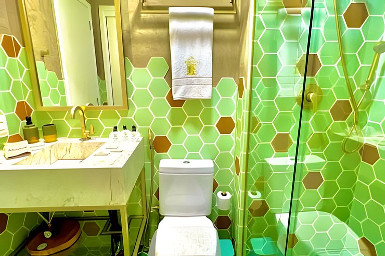 Bangalô Premium com dois quartos e Vista para o Mar