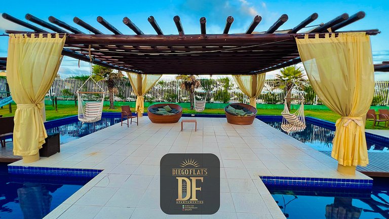 Premium com Conforto e Vista para o Jardim