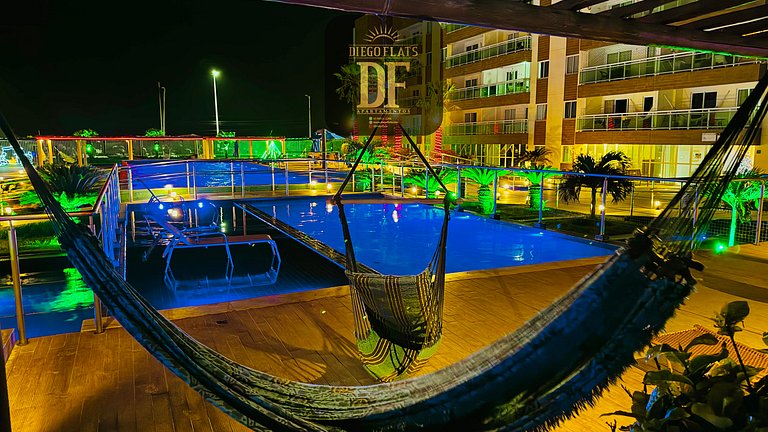Premium com Conforto e Vista para o Jardim