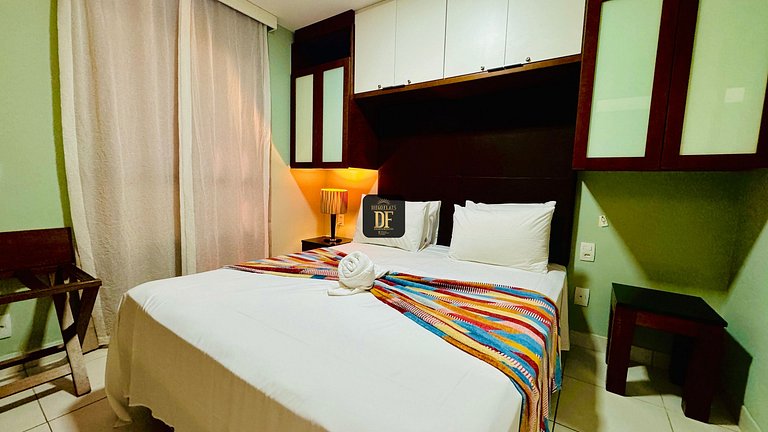 Apartamento térreo com vista para o jardim no Vg Sun Cumbuco
