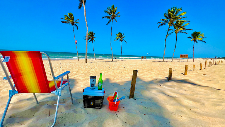 Apartamento confortável com vista para a piscina no VG Sun C