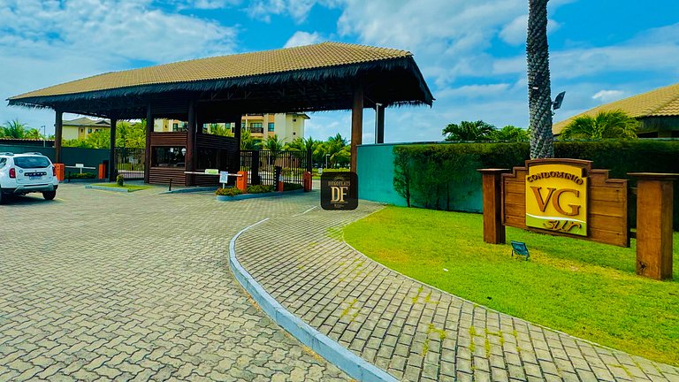 Apartamento Vista Piscina, Pé na Areia, Vg Sun