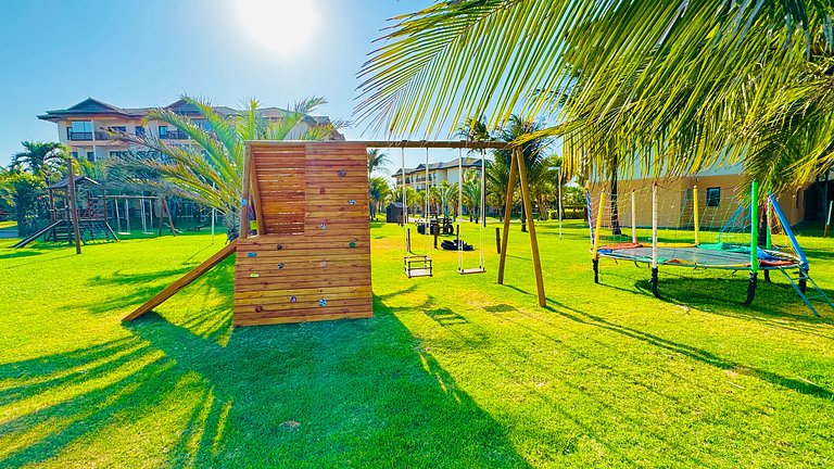 Apartamento confortável com vista para a piscina no VG Sun C