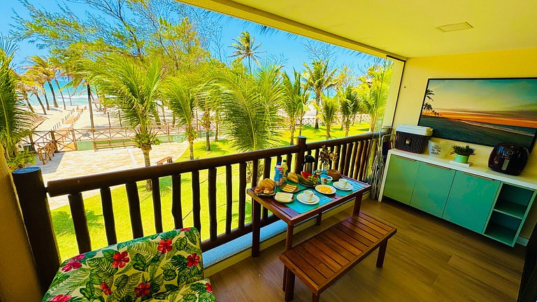 Bangalô Premium com dois quartos e Vista para o Mar