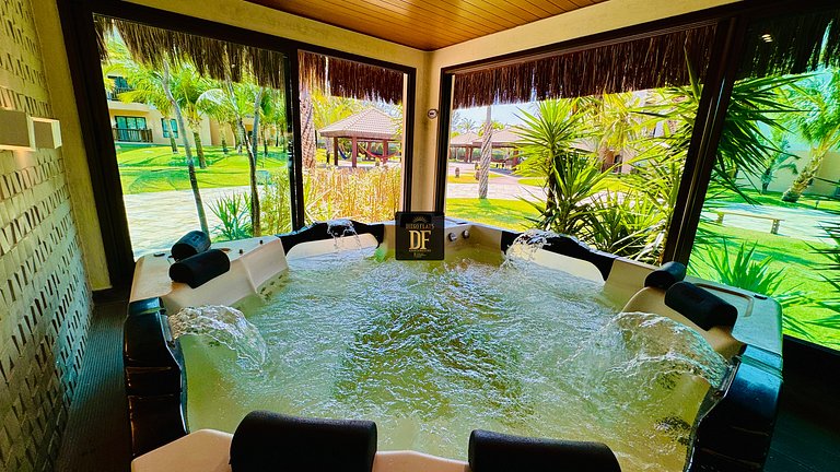 Bangalô Premium com dois quartos e Vista para o Mar