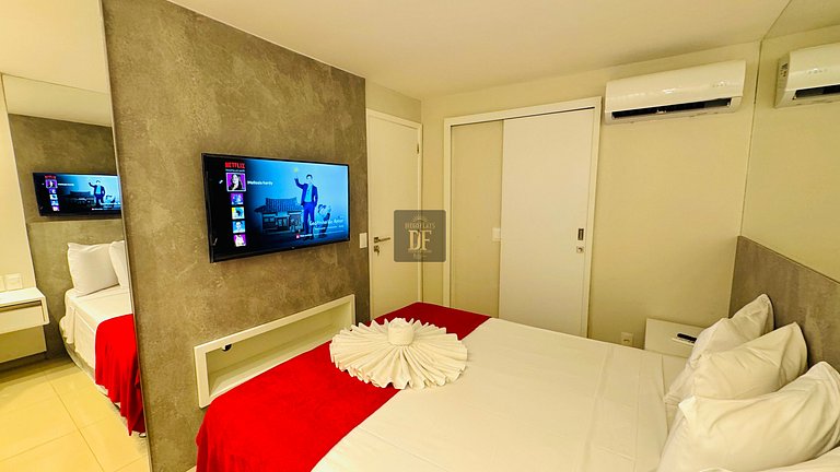 Apartamento Executivo Premium, A/C na sala