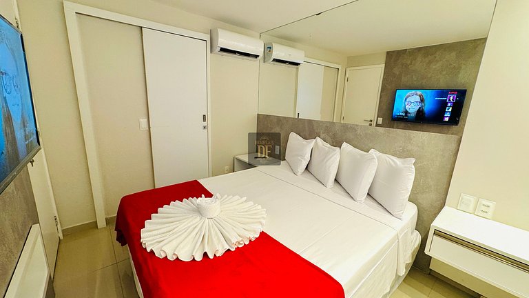 Apartamento Executivo Premium, A/C na sala