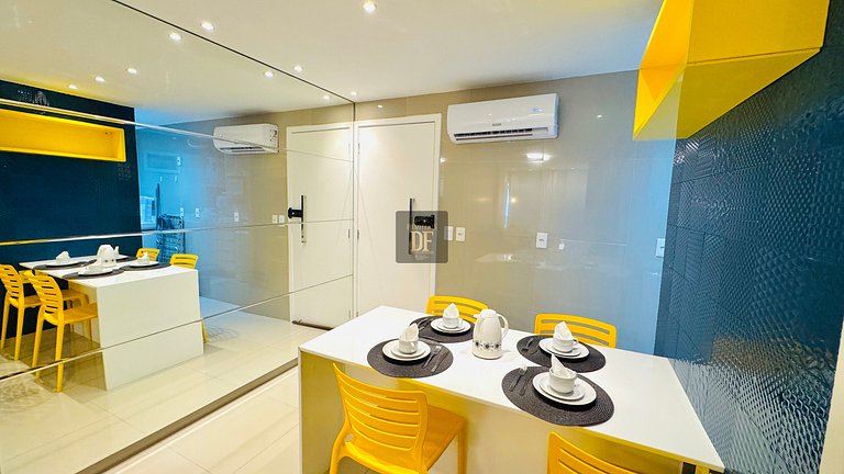 Apartamento Executivo Premium, A/C na sala