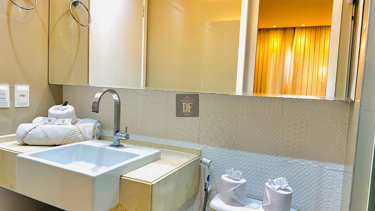 Apartamento Executivo Premium, A/C na sala