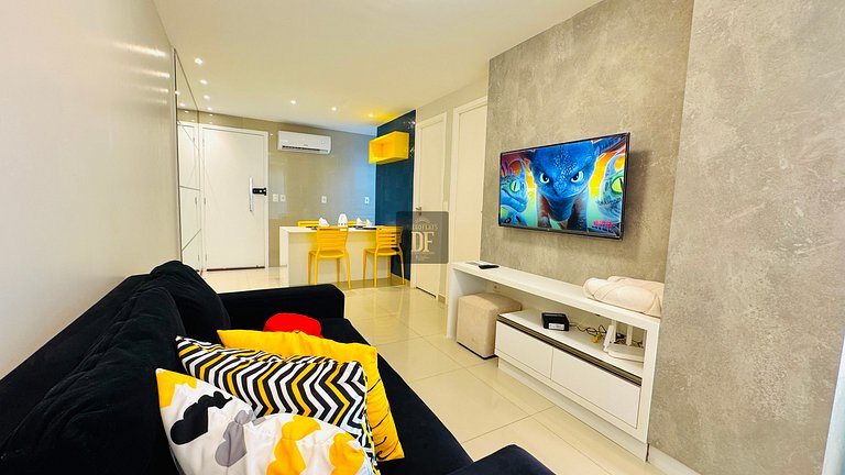 Apartamento Executivo Premium, A/C na sala