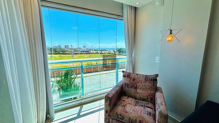 Apartamento Executivo Premium, A/C na sala