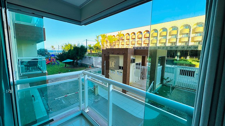 Apartamento Premium, A/C na sala, Vista Mar