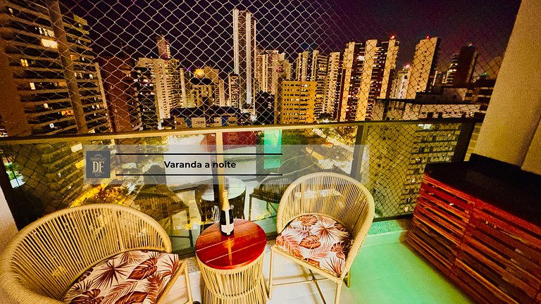 Studio - Rooftop com Piscina, perto da Beira Mar!