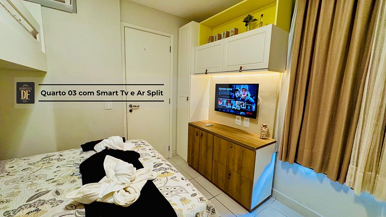 Vista Mar dos Sonhos,3 Quartos, com Churrasqueira