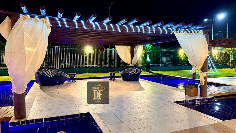 Premium com Conforto e Vista para o Jardim