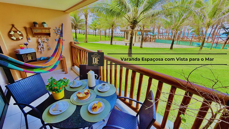 Bangalô Vista Mar, 2 quartos, térreo