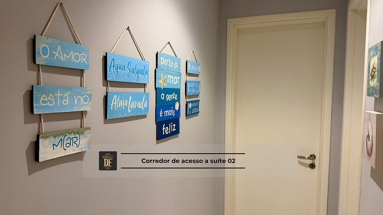 Bangalô Vista Mar, 2 quartos, térreo