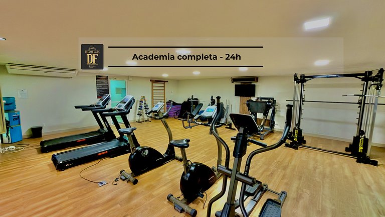 Premium com Conforto e Vista para o Jardim