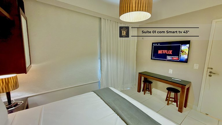 Varanda Gourmet com Churrasqueira, Vista Exclusiva