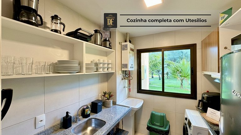 Varanda Gourmet com Churrasqueira, Vista Exclusiva
