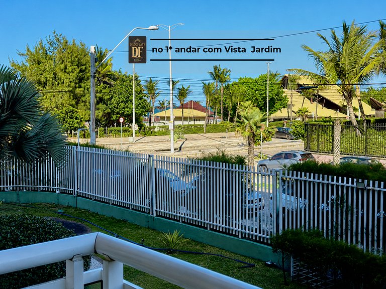 Premium com Conforto e Vista para o Jardim