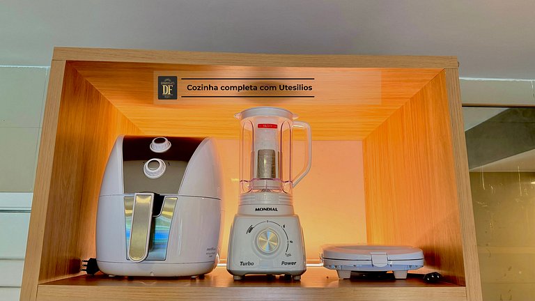 Premium com Conforto e Vista para o Jardim
