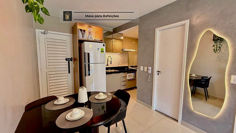 Premium com Conforto e Vista para o Jardim