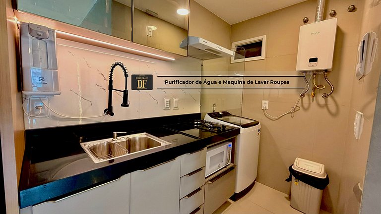 Premium com Conforto e Vista para o Jardim