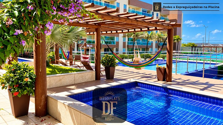 Premium com Conforto e Vista para o Jardim