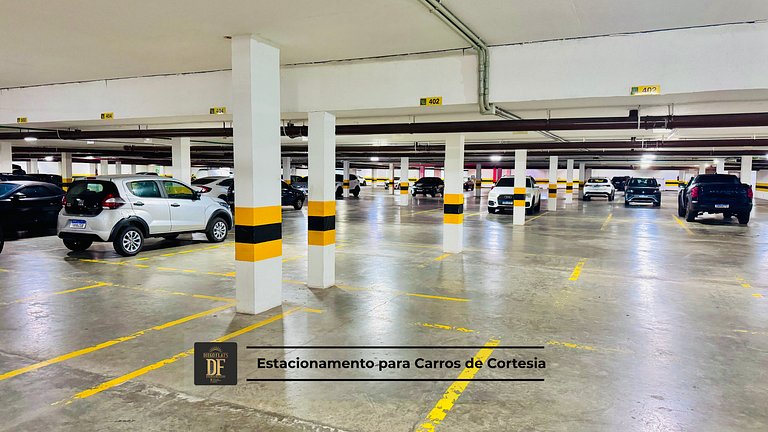 Premium com Conforto e Vista para o Jardim