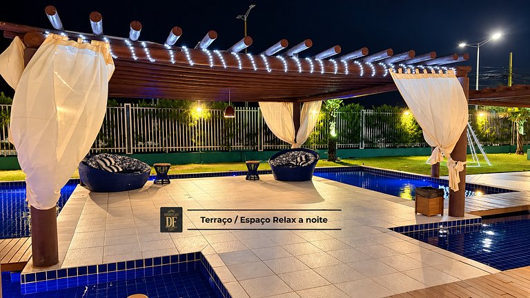 Premium com Conforto e Vista para o Jardim