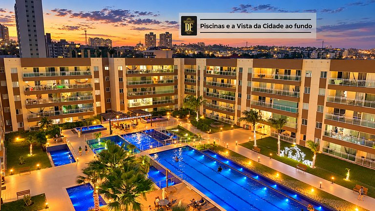 Premium com Conforto e Vista para o Jardim