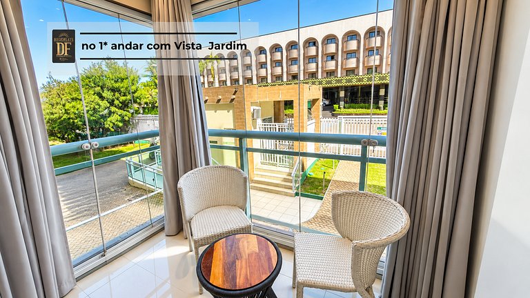 Apartamento Premium, A/C na sala, Vista Mar