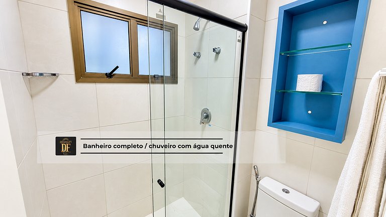 Bangalô Vista Mar, 2 quartos, térreo