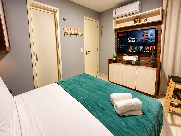 Bangalô Vista Mar, 2 quartos, térreo