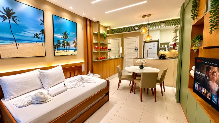 Luxo Moderno no VG Sun Cumbuco by Diego Flats
