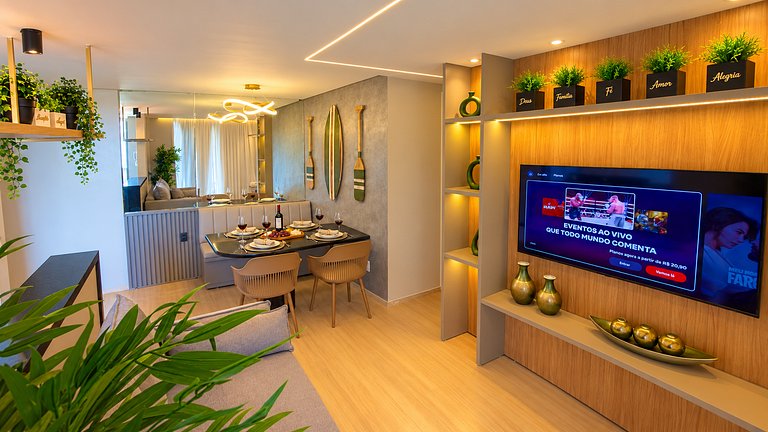 Vista Mar, Apartamento Design na Praia do Futuro