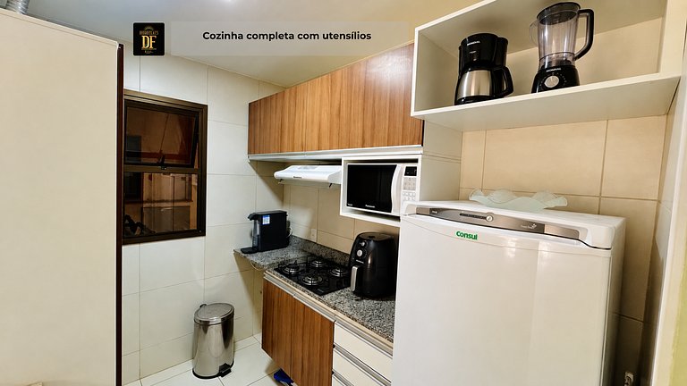 Apartamento no térreo com vista para o jardim no Vg Sun Cumb