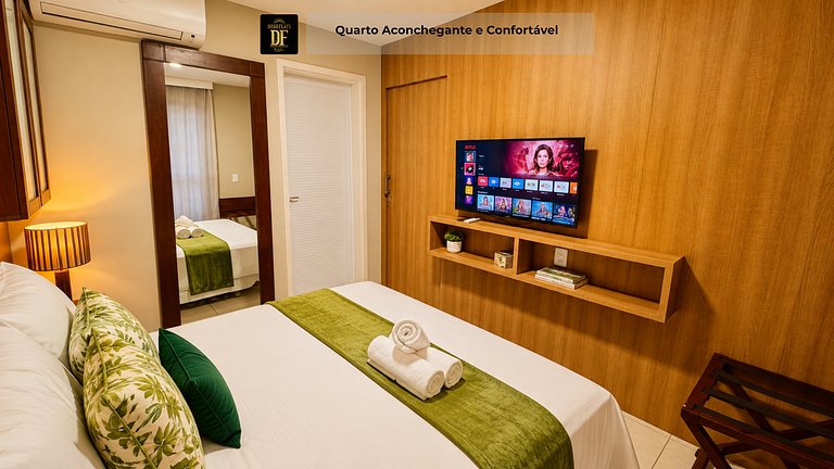 Apartamento no térreo com vista para o jardim no Vg Sun Cumb