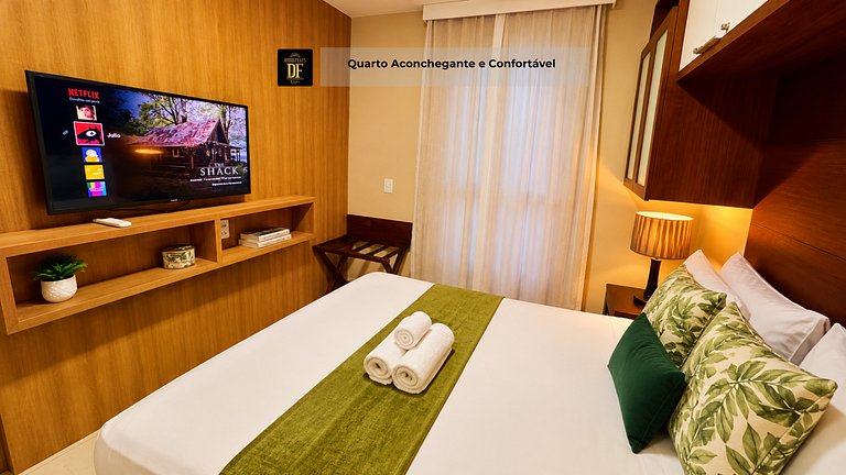 Apartamento no térreo com vista para o jardim no Vg Sun Cumb